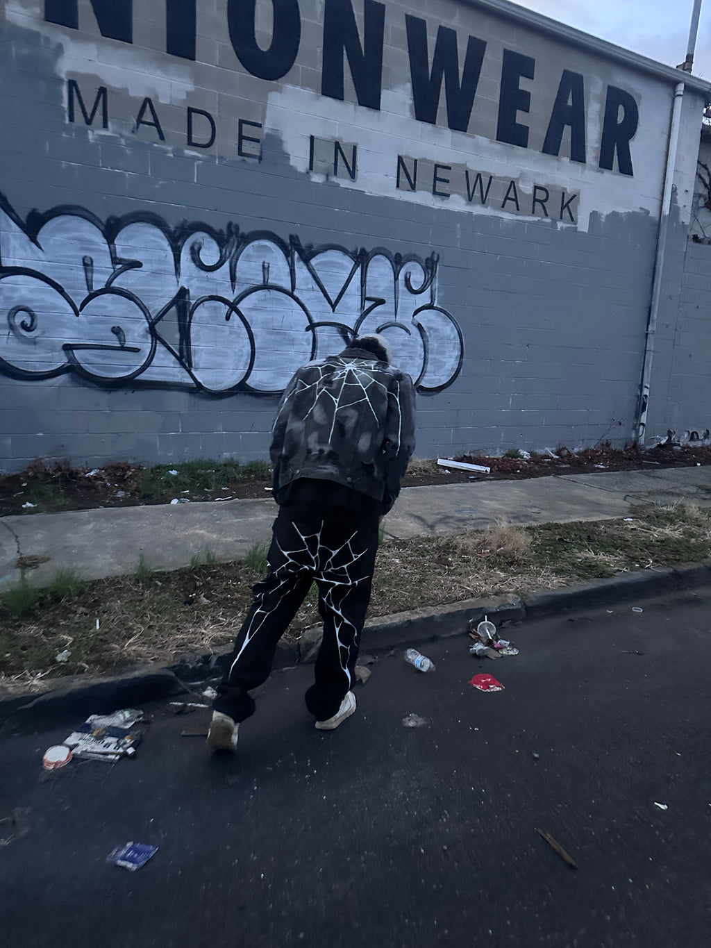 Widowed jean jacket