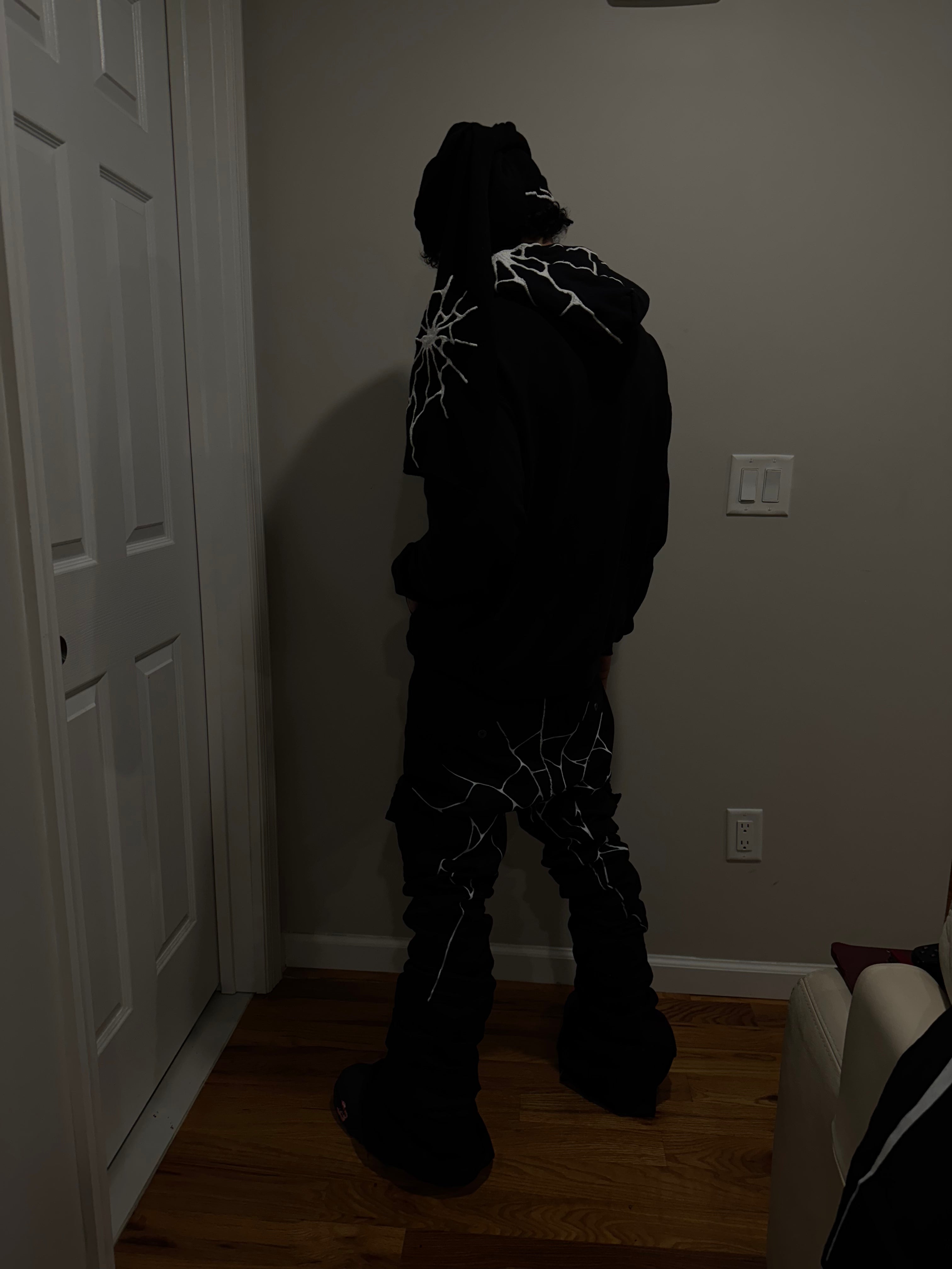 Embroidered Widow hoodie