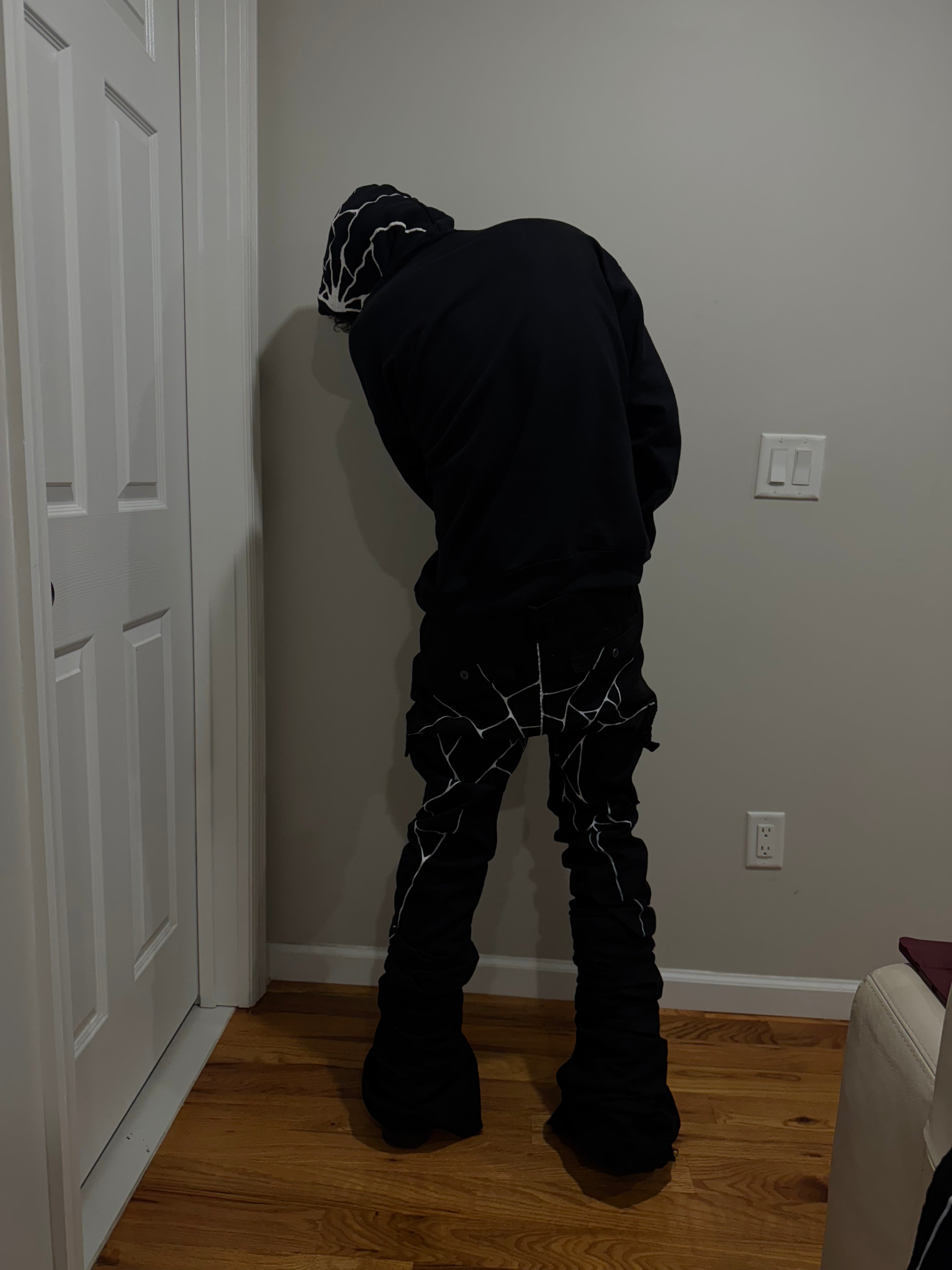 Embroidered Widow hoodie