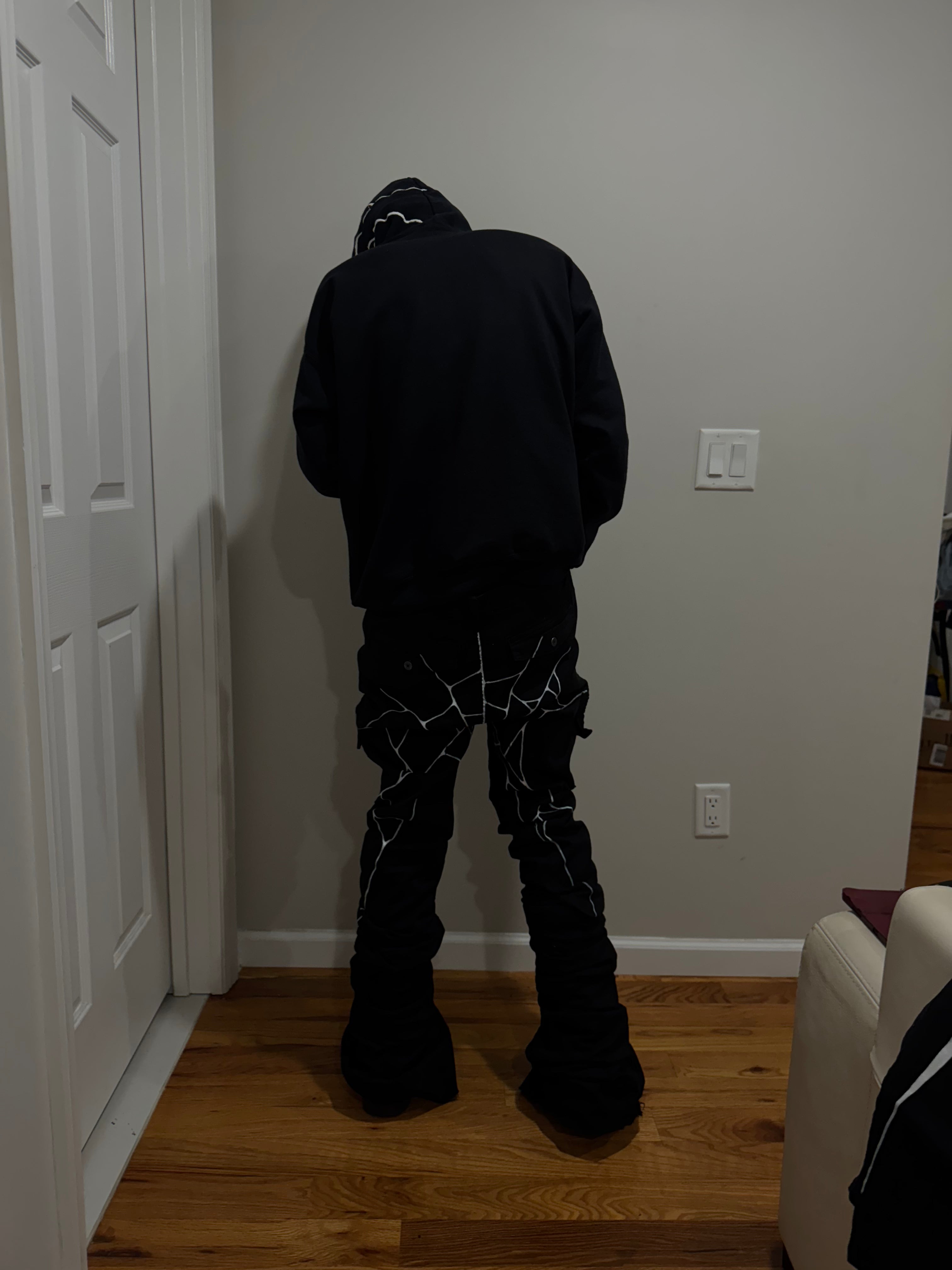 Embroidered Widow hoodie